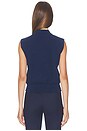 view 3 of 5 Sleeveless Polo Knit Collar Pullover in East Side Royal