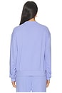 view 4 of 5 Island Fleece Crew Neck Sweatshirt in Dress Shirt Blue
