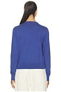 view 4 of 5 GILET À MANCHES LONGUES EN COTON in Charter Blue