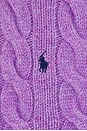 view 5 of 5 Cashmere Cardigan in Wisteria Heather