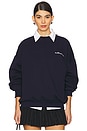 view 1 of 5 Logo Sweatshirt in Rl Navy