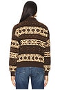 view 3 of 5 High-pile Fleece Quarter-zip in Winter Multi Print
