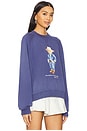 view 2 of 4 Polo Bear Oversize Fleece Crewneck in Dark Cobalt