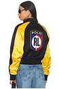 view 1 of 6 Satin Bomber Jacket in Polo Black Multi
