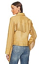 view 1 of 5 Deerskin Fringe Jacket in Tan