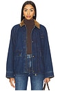 view 1 of 5 Denim Barn Jacket in Poplar Wash