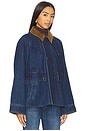 view 3 of 5 Denim Barn Jacket in Poplar Wash