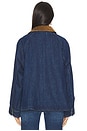 view 4 of 5 Denim Barn Jacket in Poplar Wash