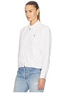 view 3 of 6 Linen Windbreaker in White