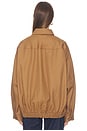view 4 of 6 Cotton Twill Bomber Jacket in Tan