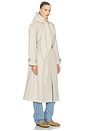view 4 of 5 CHAQUETA TIPO TRENCH DE SARGA in Classic Stone