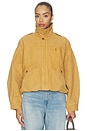 view 2 of 6 Cotton Canvas Bomber Jacket in Ghurka