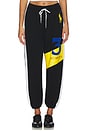 view 1 of 6 x REVOLVE Graphic Fleece Jogger Sweatpant in Polo Black