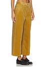view 2 of 6 Corduroy Wide-leg Cropped Pant in Tan