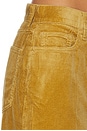 view 6 of 6 Corduroy Wide-leg Cropped Pant in Tan