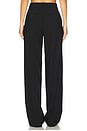 view 4 of 6 Relaxed Straight Full Length Pant in Black