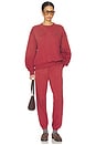 view 5 of 6 Arctic Fleece Jogger Pants in Red Snapper