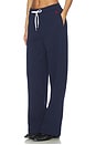 view 3 of 6 Arctic Fleece Knit Ankle Sweatpant in Cruise Navy