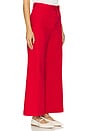 view 2 of 4 Cropped Wide Leg Pants in Red