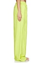 view 3 of 6 Standard Wide Leg Pant in Peridot Green
