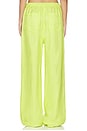 view 4 of 6 Standard Wide Leg Pant in Peridot Green