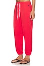 view 3 of 5 Island Fleece Ankle Jogger Pants in Bright Hibiscus