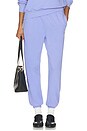 view 1 of 7 PANTALON DE JOGGING EN POLAIRE STYLE ÎLE in Dress Shirt Blue