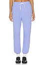 view 2 of 7 PANTALON DE JOGGING EN POLAIRE STYLE ÎLE in Dress Shirt Blue