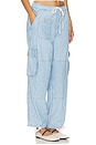 view 3 of 7 Cargo Ankle Pant in Zemi Wash
