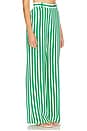 view 2 of 6 Tailored Pant in Green Awning Stripe