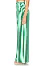 view 3 of 6 Tailored Pant in Green Awning Stripe