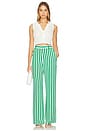 view 5 of 6 Tailored Pant in Green Awning Stripe