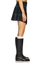 view 2 of 6 Twill Mini Wrap Skirt in Tartan