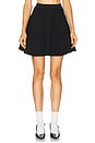 view 1 of 6 Knit Circle Skirt in Polo Black
