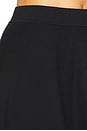 view 6 of 6 Knit Circle Skirt in Polo Black