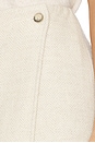 view 6 of 6 ミディ丈ペンシルスカート in Cream Herringbone
