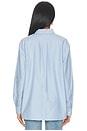 view 4 of 5 CAMISA DE MANGA LARGA CON BOTONES DELANTEROS in Blue
