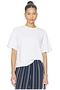 view 1 of 5 Cropped Short Sleeve T-shirt in White