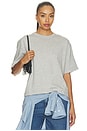 view 1 of 5 CAMISETA CORTA DE MANGA CORTA in Cobblestone Heather