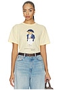 view 1 of 4 Vintage Knit Short Sleeve in T-bird Yellow