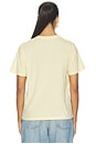 view 4 of 4 Vintage Knit Short Sleeve in T-bird Yellow