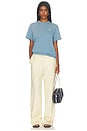 view 5 of 5 Jersey Knit Short Sleeve Crew Neck T Shirt in Camp Blue