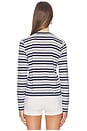 view 3 of 5 T-SHIRT RAS DU COU MANCHES LONGUES in Newport Navy & Nevis