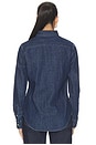 view 4 of 5 Denim Collared Sport Shirt in Tofty Wash