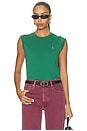 view 1 of 5 Jersey Short Sleeve Crew Neck T-shirt in Bush Green