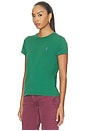 view 2 of 5 Jersey Short Sleeve Crew Neck T-shirt in Bush Green
