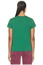 view 4 of 5 Jersey Short Sleeve Crew Neck T-shirt in Bush Green