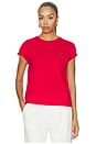 view 1 of 5 Jersey Crew Neck T-shirt in Red