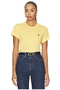view 1 of 5 Jersey Short Sleeve Crew Neck T-shirt in Collegiate Yellow