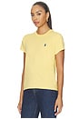 view 2 of 5 Jersey Short Sleeve Crew Neck T-shirt in Collegiate Yellow